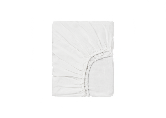 Washed Linen Fitted Sheet