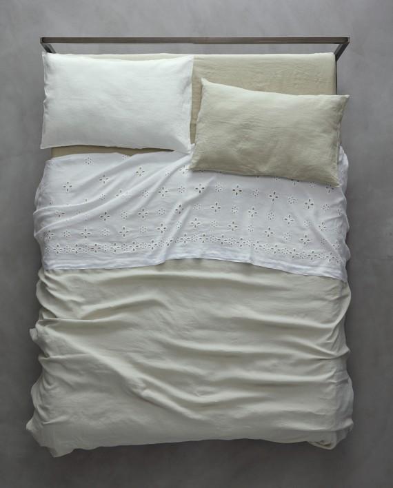 Light Slate Gray Bijou Flat Sheet (K/Q)