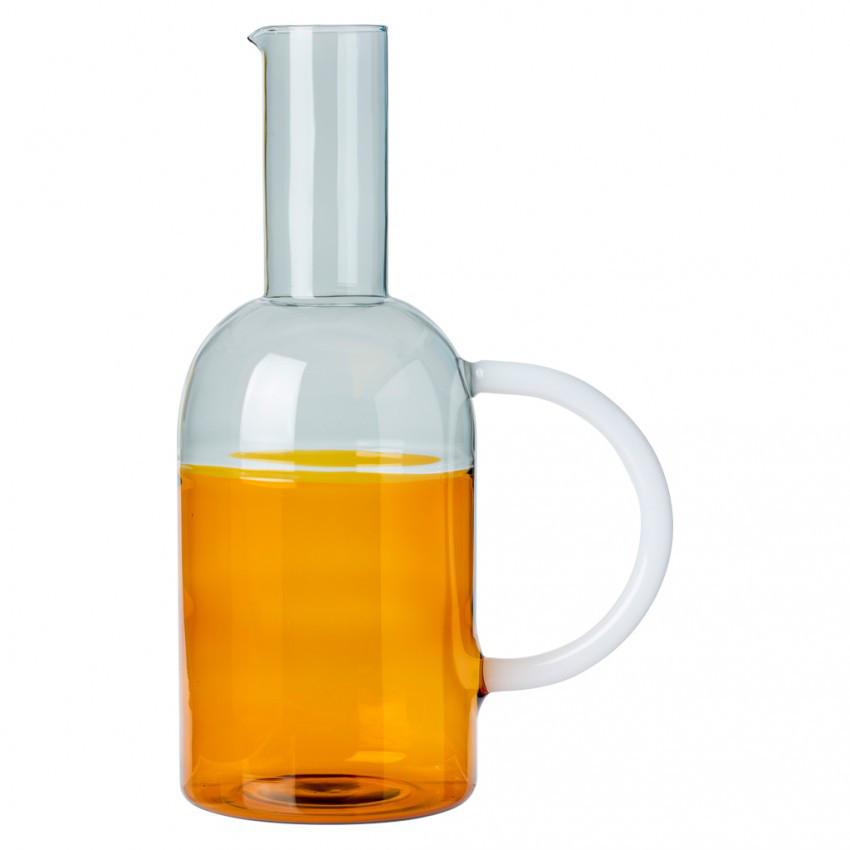 Light Gray Tequila Sunrise Jug - Amber/Smoke