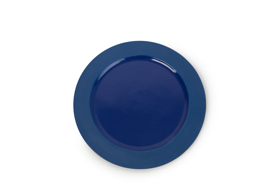 Midnight Blue Onda Plate-Lapis