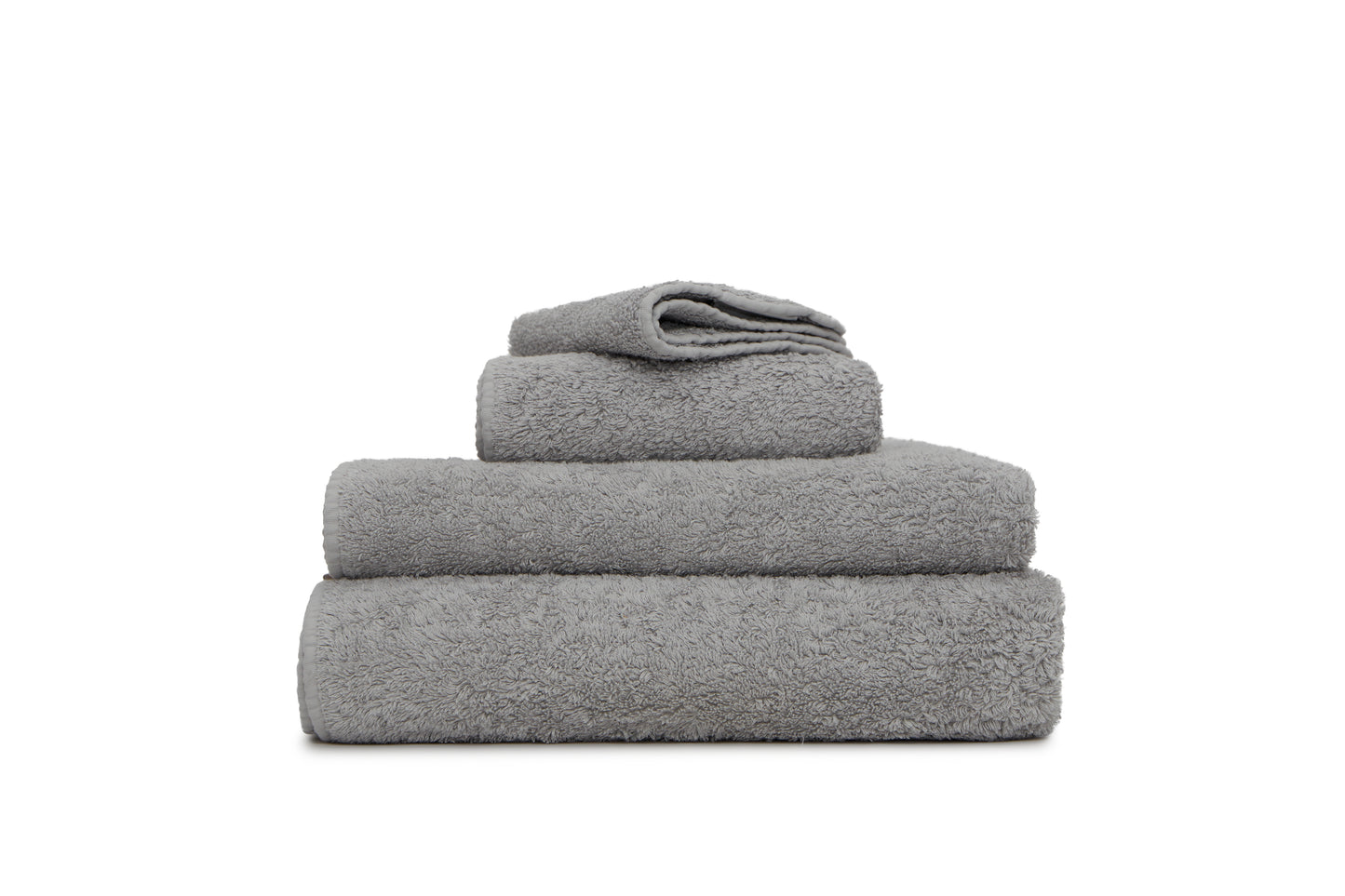 Light Slate Gray Super Pile Bath Towel-Platinum