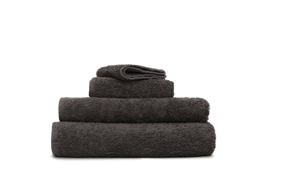 Dark Slate Gray Super Pile Bath Towel- Smoke