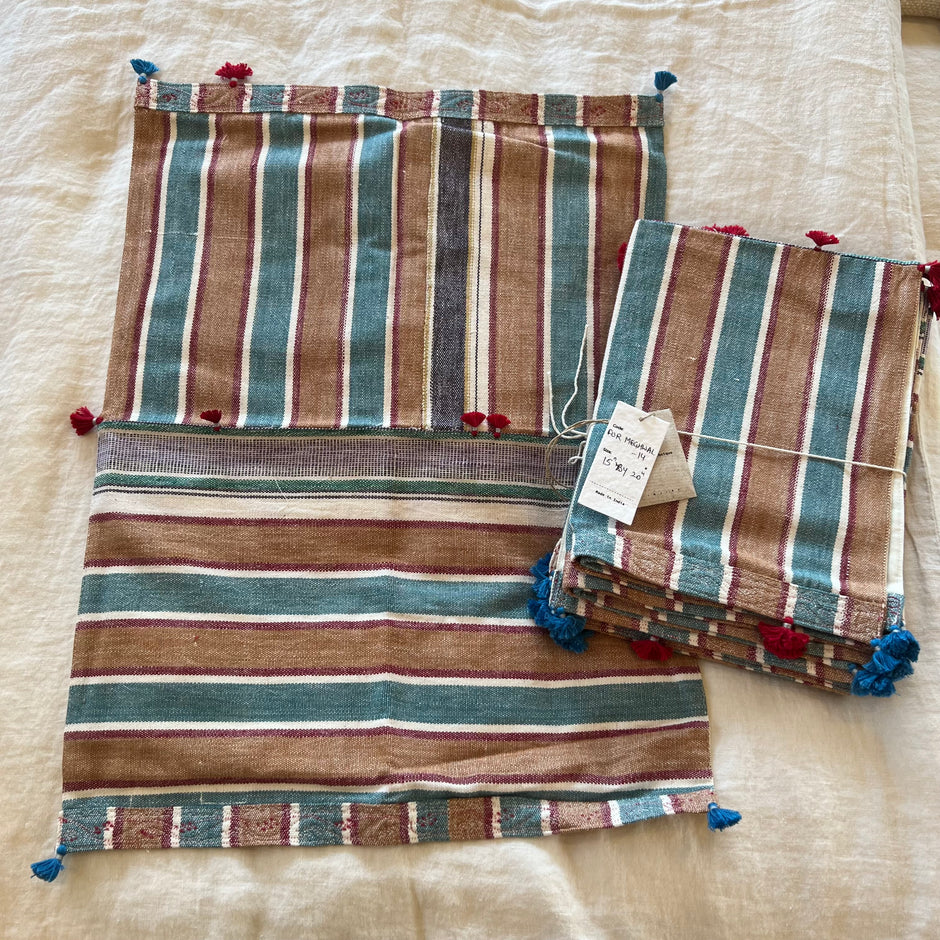 Gray Fur Meghwal No. 14 Place Mats