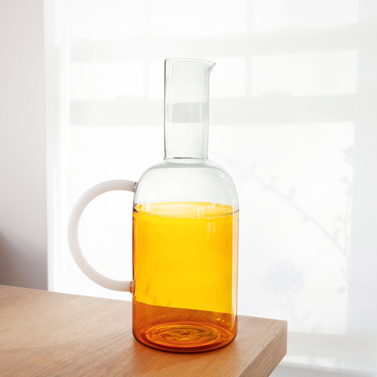 Tequila Sunrise Jug Amber/Smoke French Presse Linens