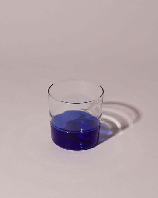 Gray Light Colore - Blue/Clear Water Glass