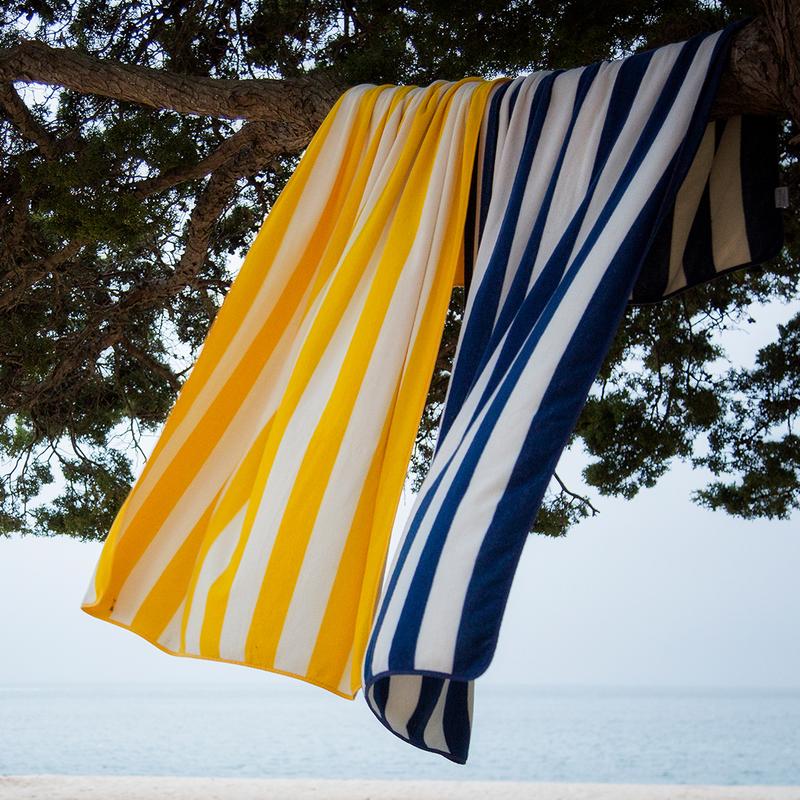 Gray Prado Beach Towel