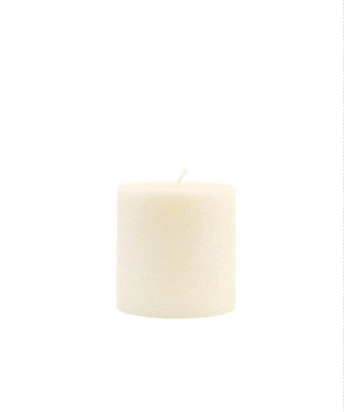 Antique White Timberline Pillar Candle