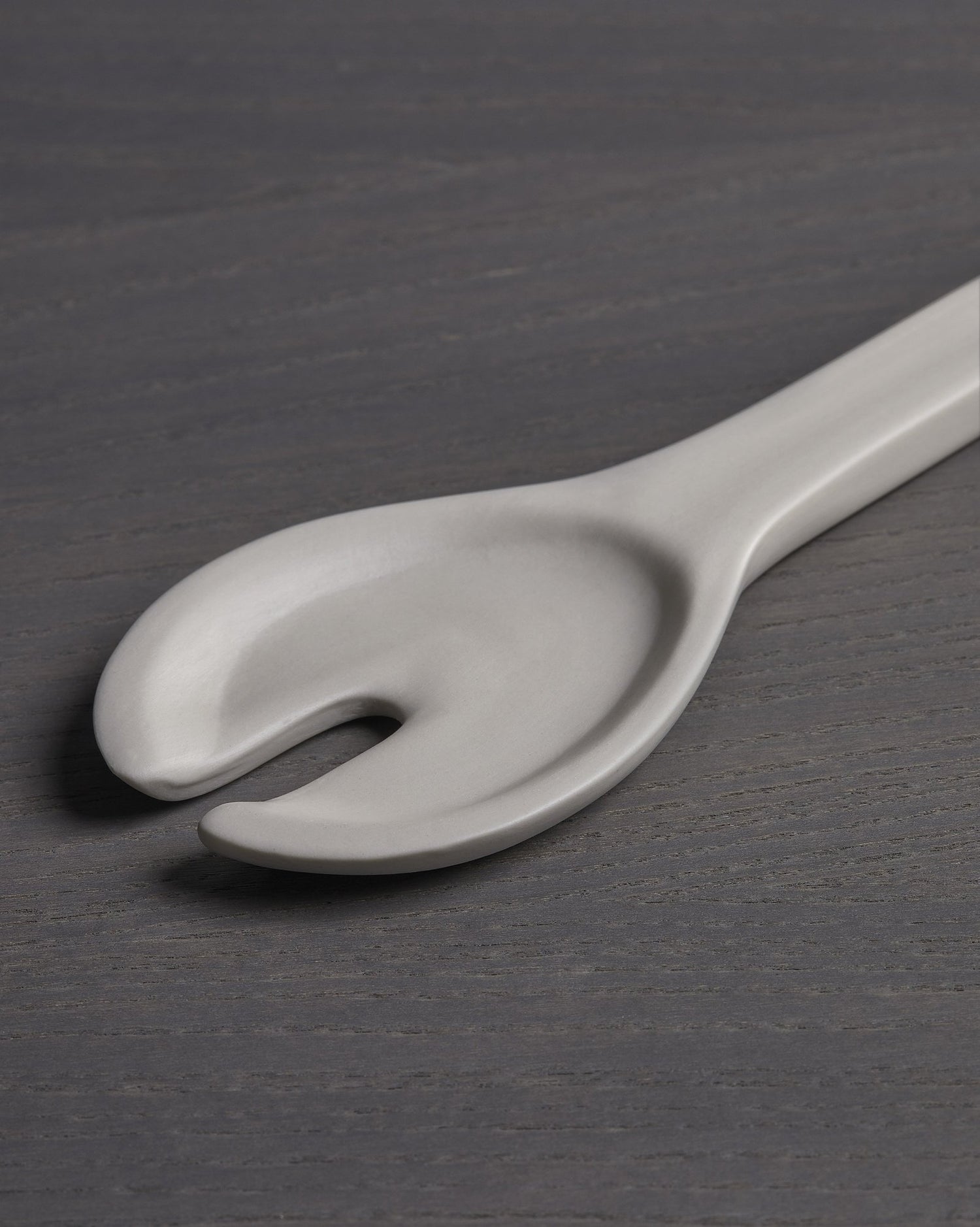 Dark Slate Gray Buto Serving Fork-Bianco