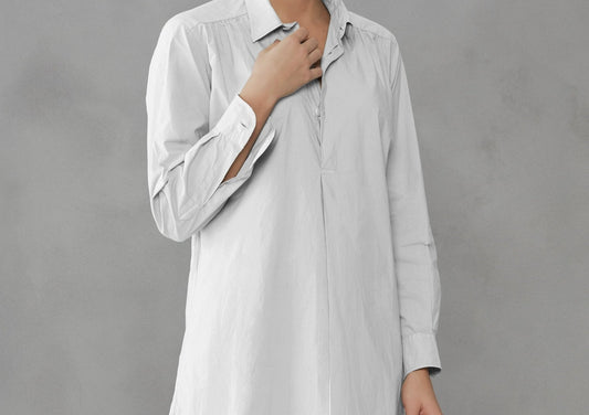 Dark Gray Nite Mod .91 Shirt Dress