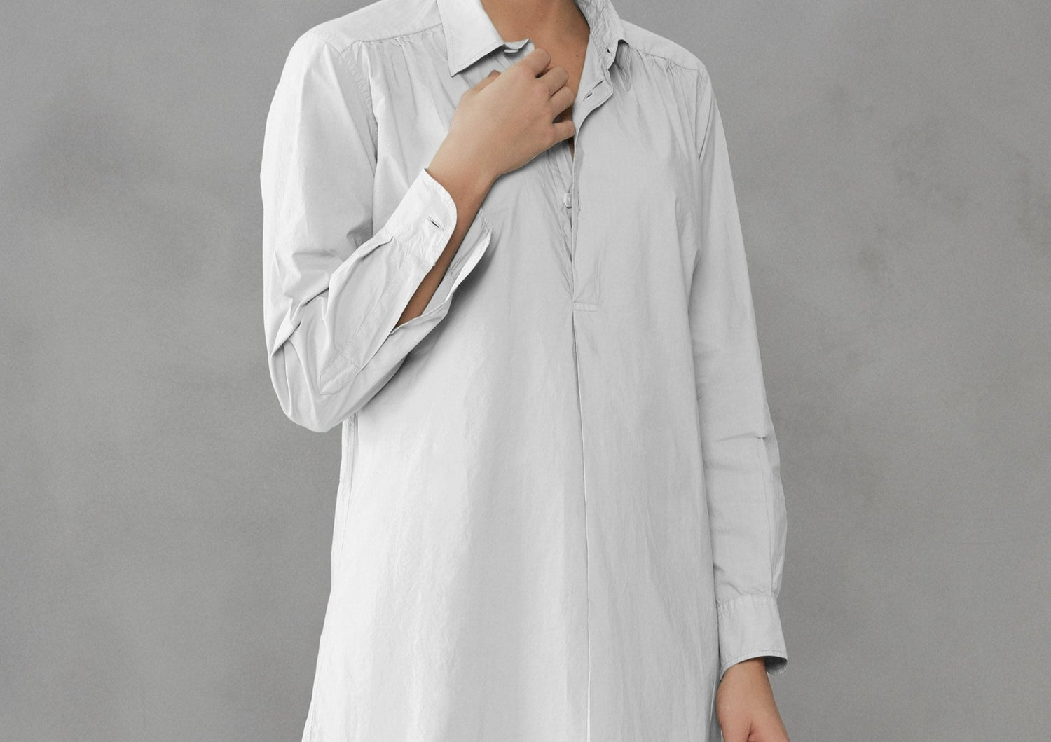 Dark Gray Nite Mod.91 Shirt Dress