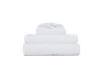 Super Pile Bath Towel- White